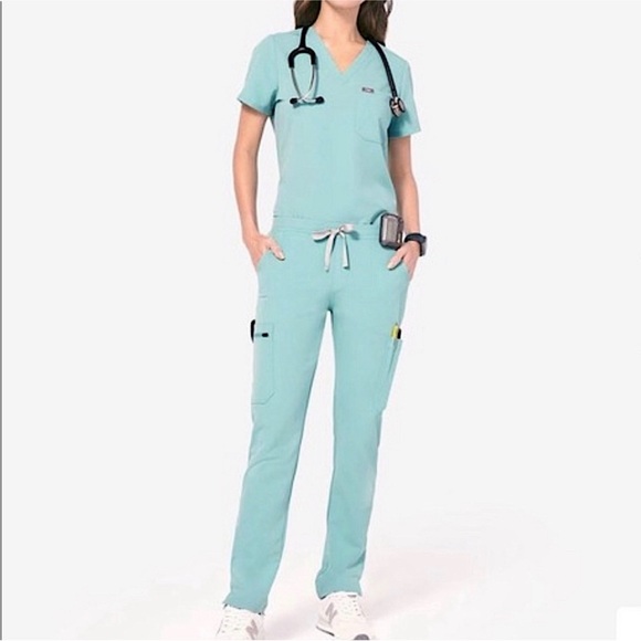 Figs Pants - SOLD NA Figs Seaglass Scrub Set XS & SP